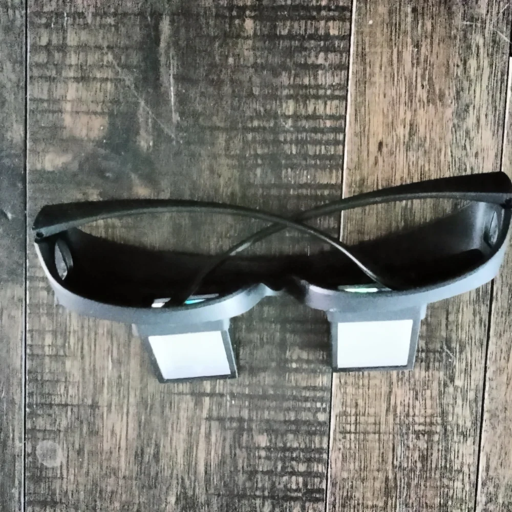 Black Lazy Readers Wearable Glasses